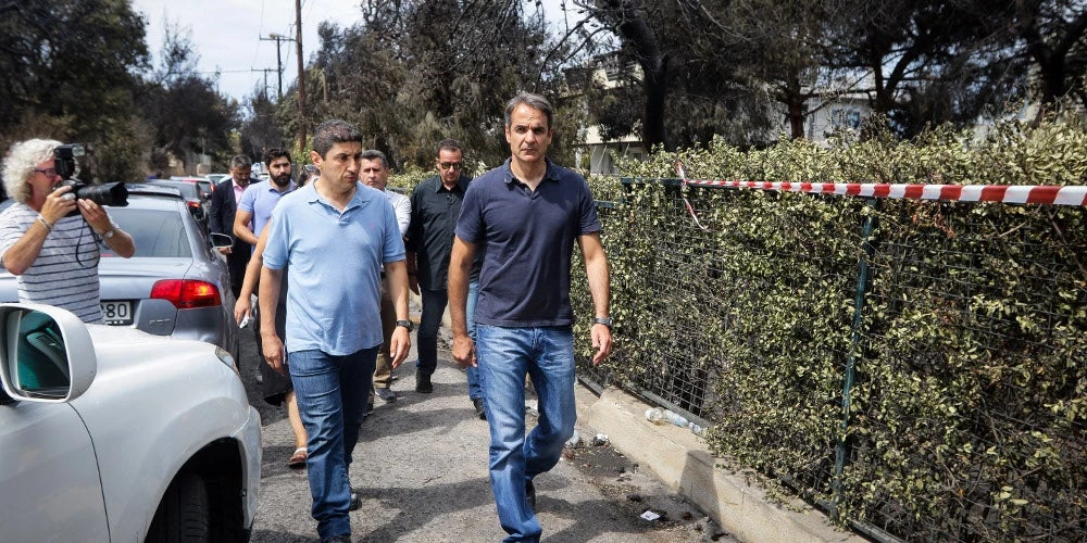 Στον Ευαγγελισμό ο Κυριάκος Μητσοτάκης – Τι του είπαν οι τραυματίες από την πυρκαγιά στο Μάτι